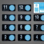 Antimicrobial Elevator Buttons stickers